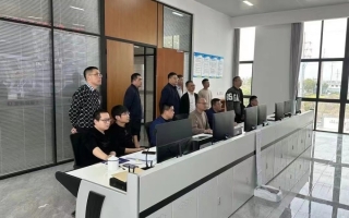 桐鄉市發改局領導蒞臨新磊混凝土公司進行檢查指導